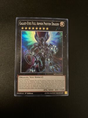 Yu Gi Oh - Complete Photon Dragon Armor Galactic Eyes Mp16-It044 English-image