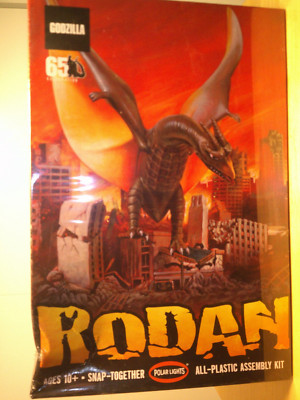 POLAR LIGHTS #963 SNAP TOGETHER RODAN GODZILLA NEW IN DAMAGED BOX-image