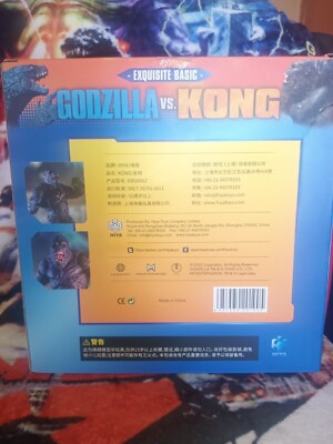 Hiya Toys Exquisite Basic Kong From Godzilla Vs Kong 2022 Used See Desc-image