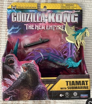 Godzilla x Kong The New Empire Tiamat Figure w Submarine 6
