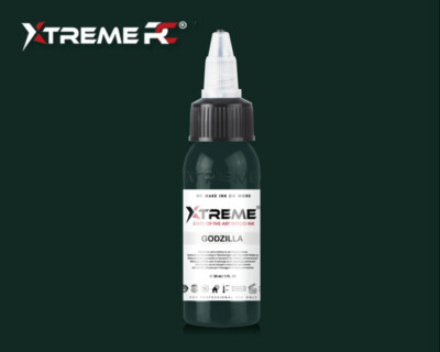 EU REACH Compliant GODZILLA Green by Xtreme Ink Premium Tattoo Color Pigment-image