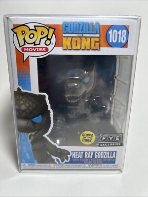 Funko POP! #1018 Godzilla Vs Kong Heat Ray Godzilla (GITD) FYE + Protector -image