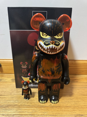 Medicom Toy Godzilla VS Destoroyah Version Bearbrick 100% & 400%-image