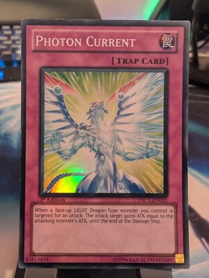 YuGiOh! Photon Current PRC1-EN023 Super Rare 1st Ed-image