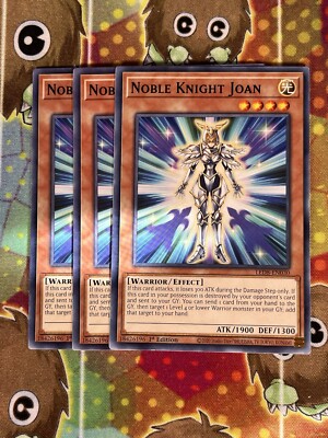 Yugioh Noble Knight Joan LED8-EN030 Playset -image