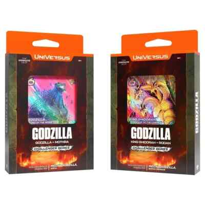 UniVersus CCG - GODZILLA CHALLENGER SERIES DECKS (Set of 2)-image