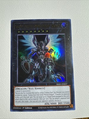 Galaxy-Eyes Full Armor Photon Dragon (UR) RA01-EN037 25th Anniversary Rarity...-image