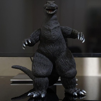 Godzilla 1962 Sofubi Vinyl Figure Used Box Set Kingoji-image