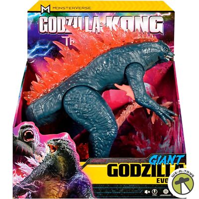 Godzilla X Kong Movie Giant Godzilla 11inch Action Figure 2024 Playmates 35551-image