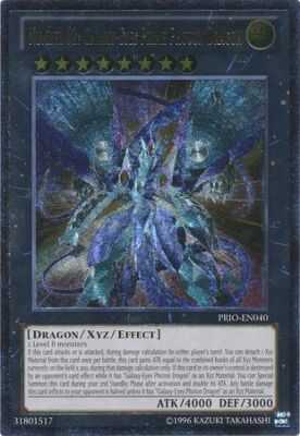 Ultimate Rare - Number 62: Galaxy-Eyes Prime Photon Dragon - PRIO-EN040 PL-image