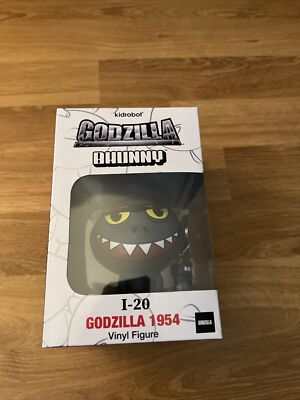 Godzilla 1954 I-20 Kidrobot Bhunny 4 inch Vinyl Figure Loot Crate Exclusive NEW-image