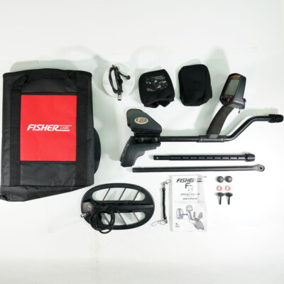 Fisher F75 Limited Edition Metal Detector w/ 2 DD Waterproof Coils & FREE Bag-image