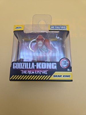 Godzilla X Kong The New Empire Skar King Keychain Jada Metalfigs Toy 2.5