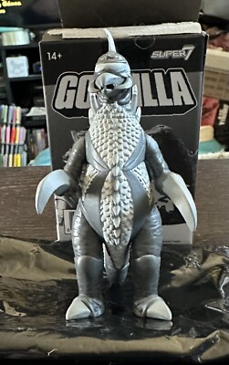 Super7 ReAction Godzilla Blind Box Gigan Silver Screen w/ Box-image