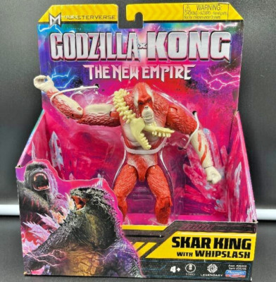 2024 New MIB Playmates Godzilla X Kong The New Empire Skar King with Whiplash-image