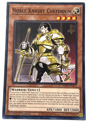 YuGiOh! - Noble Knight Custennin - Common-image
