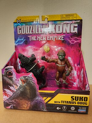 2024 Playmates Godzilla x Kong The New Empire SUKO WITH TITANUS DOUG NEW-image