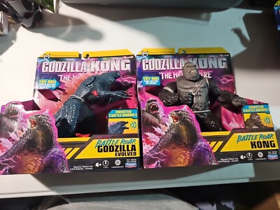 Monsterverse Godzilla x Kong The New Empire Battle Roar Kong & Godzilla Evolved-image
