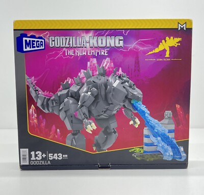 Mega - Godzilla x Kong The New Empire - Godzilla Building Set - 543 PCS - HTR78-image