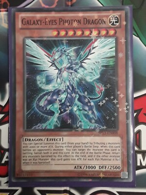 Yu-Gi-Oh! TCG Galaxy-Eyes Photon Dragon 2013 SP13-EN008 Unlimited Rare Starfoil-image