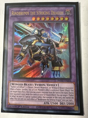 Yu-Gi-Oh! TCG Rindbrumm the Striking Dragon Photon Hypernova PHHY-EN034 1st...-image