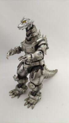 Bandai Mechagodzilla Type 3 Kiryu Action Figure Silver with Box & Manual Japan-image