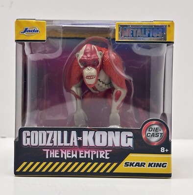 Godzilla X Kong New Empire 2.5” Metalfigs Scar Kong NEW-image