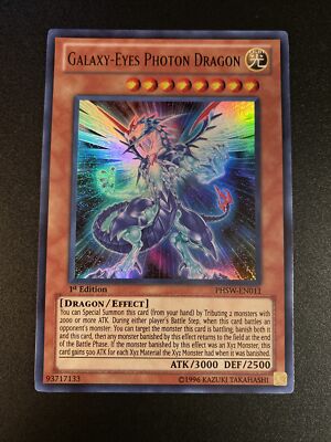 Yu Gi Oh american eng ultra rare Galaxy-Eyes Photon Dragon Phsw-en011 1st NM-image