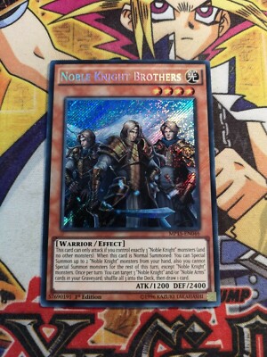 Noble Knight Brothers mp15-en046 1st Edition (NM) Secret Rare Yu-Gi-Oh!-image
