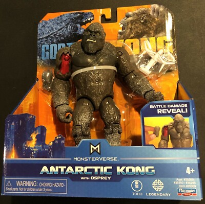 Godzilla vs Kong ANTARCTIC KONG w/ Osprey Playmates Monsterverse 6