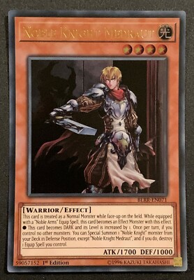 Noble Knight Medraut | BLRR-EN071 | Super Rare | 1st Edition | YuGiOh TCG-image