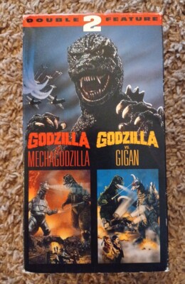 Godzilla Vs. Mechagodzilla & Vs. Gigan VHS 1995 2 Tape Set-image