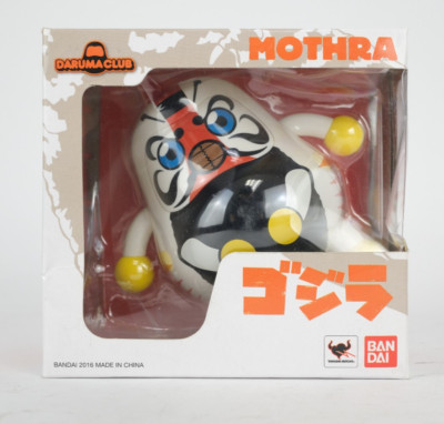 Bandai Godzilla Daruma Club Mothra Mini-Figure 90mm Tall New in Box-image