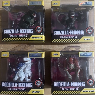 Godzilla x Kong The New Empire JADA Metalfigs!Complete Set of 4 New in Box-image