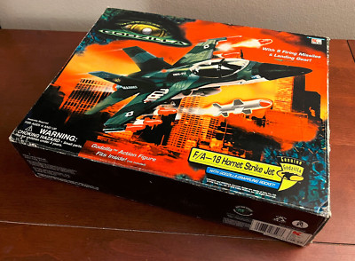 Godzilla 1998 F/A-18 Hornet Trendmasters 1/18 (3.75 in) scale, Open Box-image