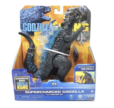 Playmates Monsterverse GODZILLA VS KONG Supercharged Godzilla 6
