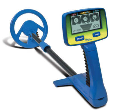 Bounty Hunter Junior TID Metal Detector For Kids With 3 Category Target IDs-image