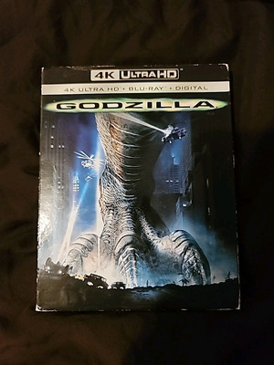 Godzilla (1998) 4K Ultra HD + Blu-ray (No digital) With Rare OOP Slipcover-image