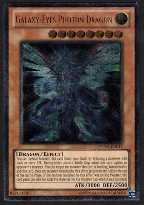 Yugioh Galaxy-Eyes Photon Dragon PHSW-EN011 Ultimate Rare Unlim - LP-image