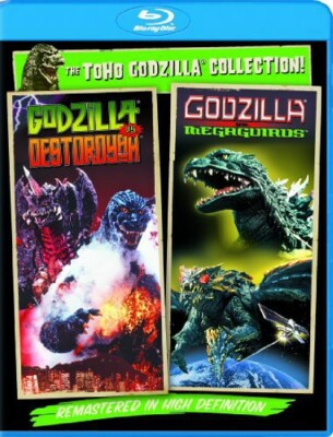 BLU-RAY Godzilla vs. Destoroyah, Godzilla vs. Megaguirus NEW Toho Collection-image
