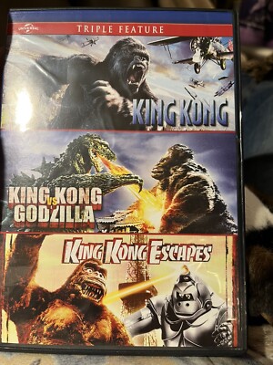 King Kong/Vs Godzilla/Escapes (DVD, 2005/1963/1968) Triple Feature,3, Collection-image