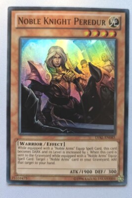Noble Knight Peredur (LVAL-EN085) - Super Rare - Near Mint-image