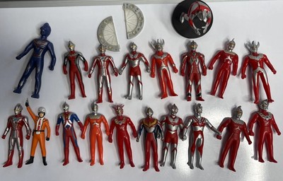 Bandai Ultraman LOT OF 19 Figures Most Are 5 Inch-image