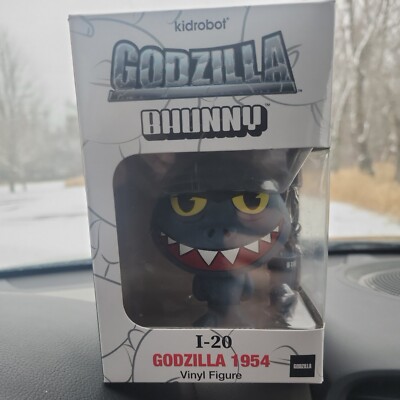 Godzilla 1954 I-20 Kidrobot Bhunny 4 inch Vinyl Figure Loot Crate Exclusive NEW-image