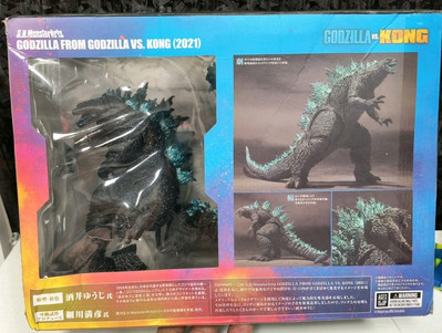 S.H.MonsterArts Godzilla VS. Kong (2021) Collectible Figure Sealed( Damaged Box)-image