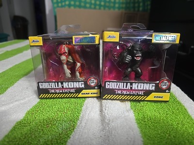 Godzilla - Kong: The New Empire Jada Metal Figs Set of 2 Skar King And Kong-image