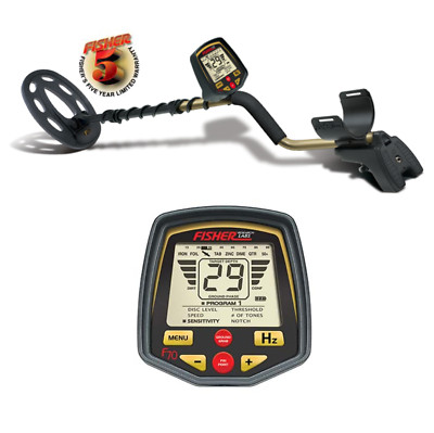 Fisher F70 Metal Detector with 10