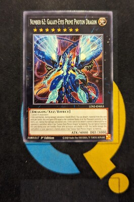 LDS2-EN053 Number 62: Galaxy-Eyes Prime Photon Dragon Common 1st Edition YuGiOh-image