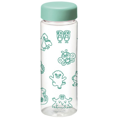 Chibi Godzilla Strikes Back Clear Bottle TOHO Godzilla Store Japanese Character-image