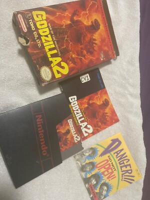 Godzilla 2: War of the Monsters Nintendo NES Complete In Box CIB-image